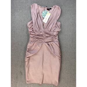 NWT WOW Couture Dress Need Your Love Mini Dusty Mauve Size Small